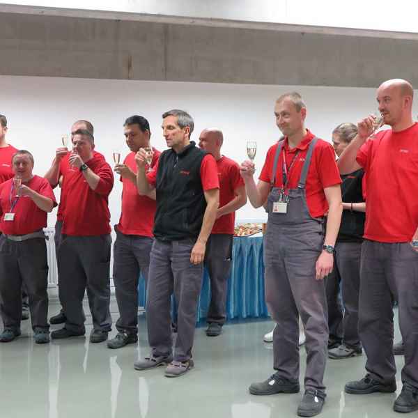 Slavnostní přípitek